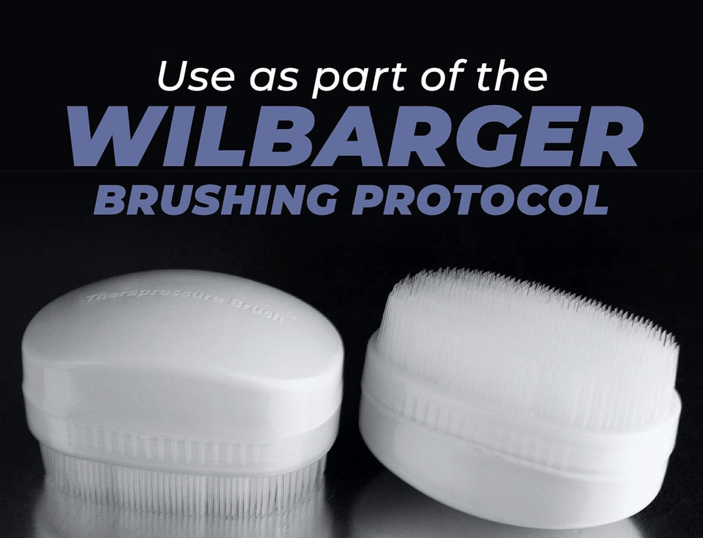Wilbarger Therapy Brush, 2 Pack – Therapressure Brush for Occupational Therapy for Sensory Brushing – Protocol Designed by Patricia Wilbarger – Use as Part of The Wilbarger Brushing Protocol