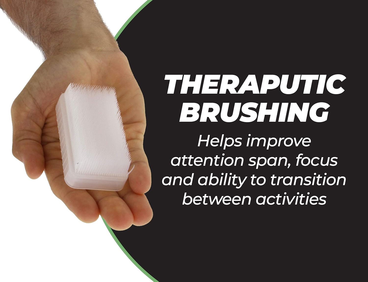Wilbarger Method Therapy Sensory Brush, 3 Pack – Therapressure Brush for Occupational Therapy for Sensory Brushing – Use as Part of the Wilbarger Brushing Protocol